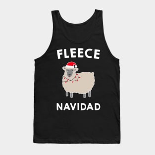 Fleece Navidad Tank Top